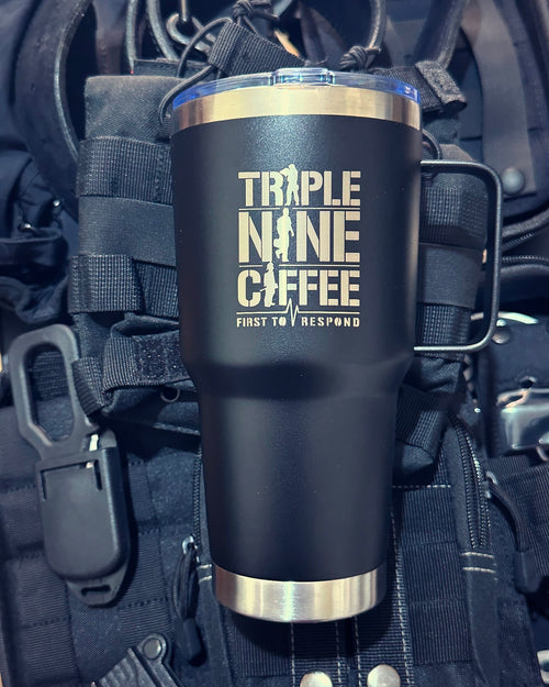 (CLEARANCE). 30oz BLACK TRAVEL TUMBLERS