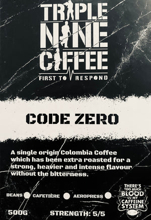 CODE ZERO - COFFEE BEANS AND GROUND